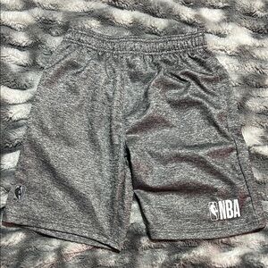 NBA Heather Gray Athletic Boy's Shorts